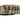A set of belt punches in varying sizes, neatly arranged in a tool belt which is beige in color.