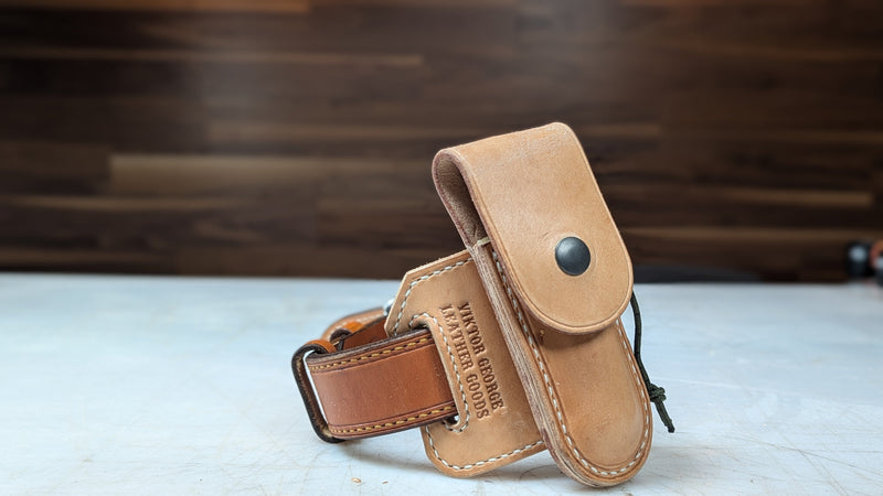 How to Make a Leather Buck 110 Knife Sheath (Step-by-Step Guide)
