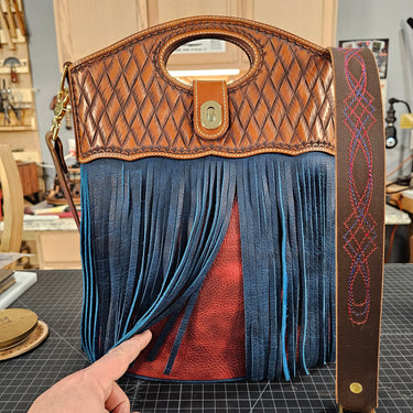 Maker's Classy Fringe Purse Acrylic Template Set