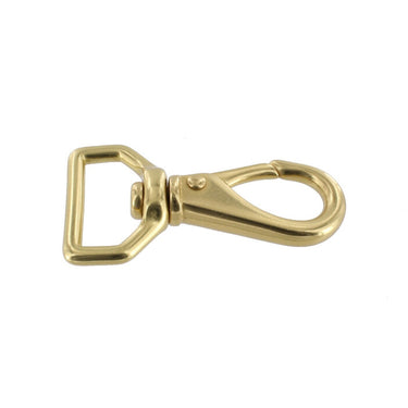240 Natural Brass, Swivel Lever Snap  1”
