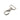240 Nickel Plate Swivel Lever Snap, Solid Brass-LL, 1”