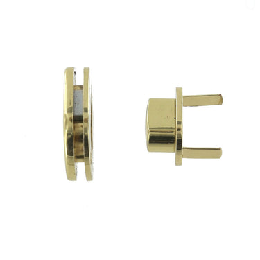 B8706 Brass Plate, Oval Magnetic Closure, Zinc