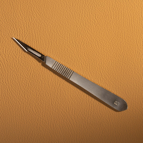 Scalpel Handle with 10 blades
