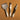A set of 3 buck-stitching chisels used for stitching with leather projects in the small size. Laid out on a light brown textured leather background. 