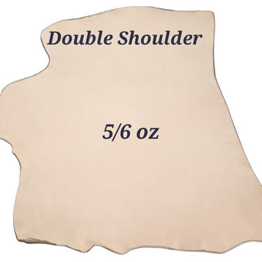 Texas Oak Veg Tanned Double Shoulders