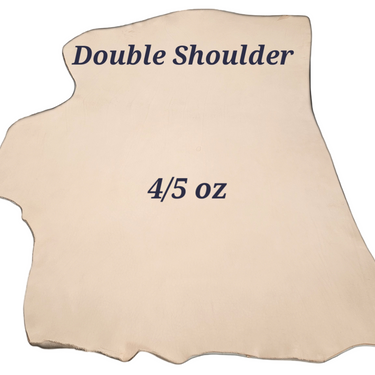 Texas Oak Veg Tanned Double Shoulders