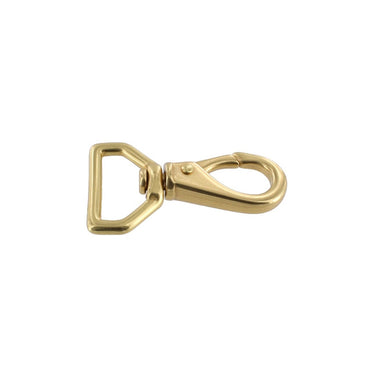 230 3/4" Natural Brass, Swivel Lever Snap, Solid Brass-LL