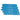 A set of blue acrylic strap end templates of various sizes placed on a white surface.