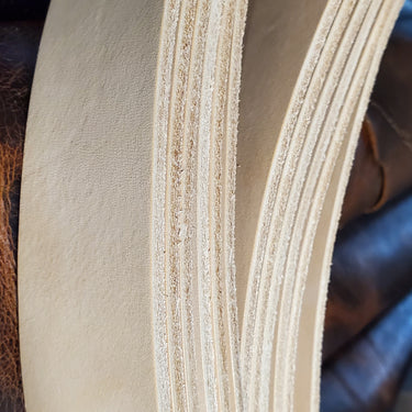 Premium Veg Tan Belt Blanks/Straps - Hermann Oak