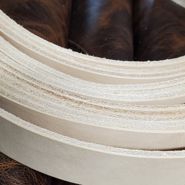 Premium Veg Tan Belt Blanks/Straps - Hermann Oak