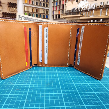 Maker's Tri Fold Wallet 2.0 Template Set