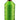 A spool of green bonded nylon thread for sewing machines.