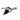 A metal strap end punch tool resting on a white background.