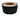 A roll of black Tyvek material on a white background, used for crafting purposes.